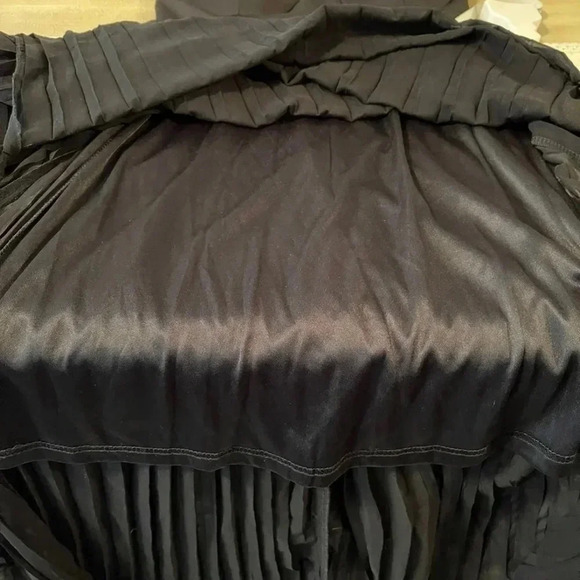 NWTS.‎ Sans Souci strapless pleated chiffon dress - Picture 10 of 12